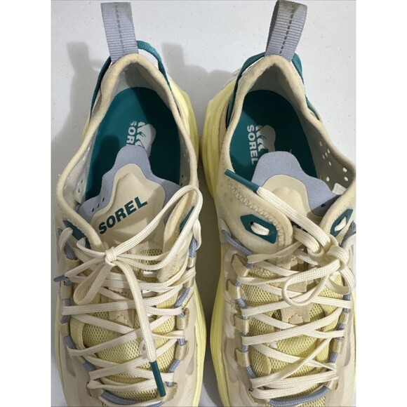 Sorel Kinetic Breakthru Tech Lace Women’s Sneakers Salt Size 9.5 - Picture 6 of 13